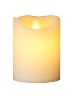 Sirius 3-Piece Sara Exclusive LED Flameless Candle Set Almond 10.16cm, 12.7cm, 15.24cm  - Image 2