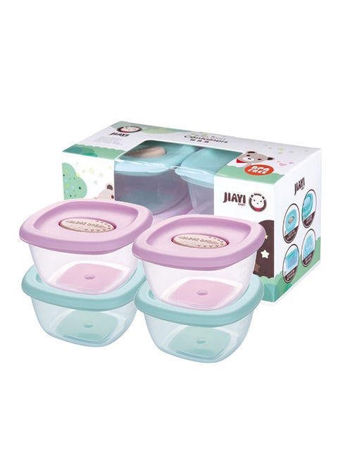 4-Piece Food Storage Container Set