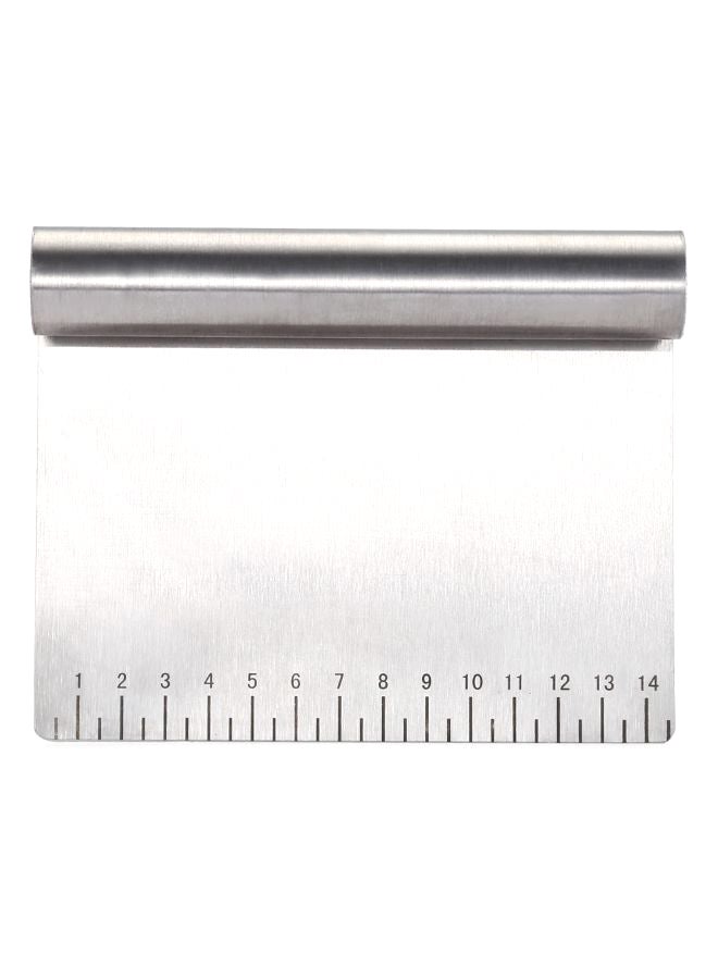 Angel city - Dough Cake Scraper Cutter Silver 15x2.5x9.5centimeter - Image 1