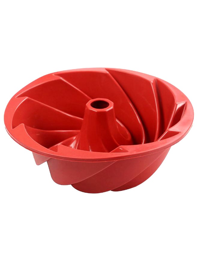 Angel city Spiral Shape Cake Mould Lava Red - Image 2