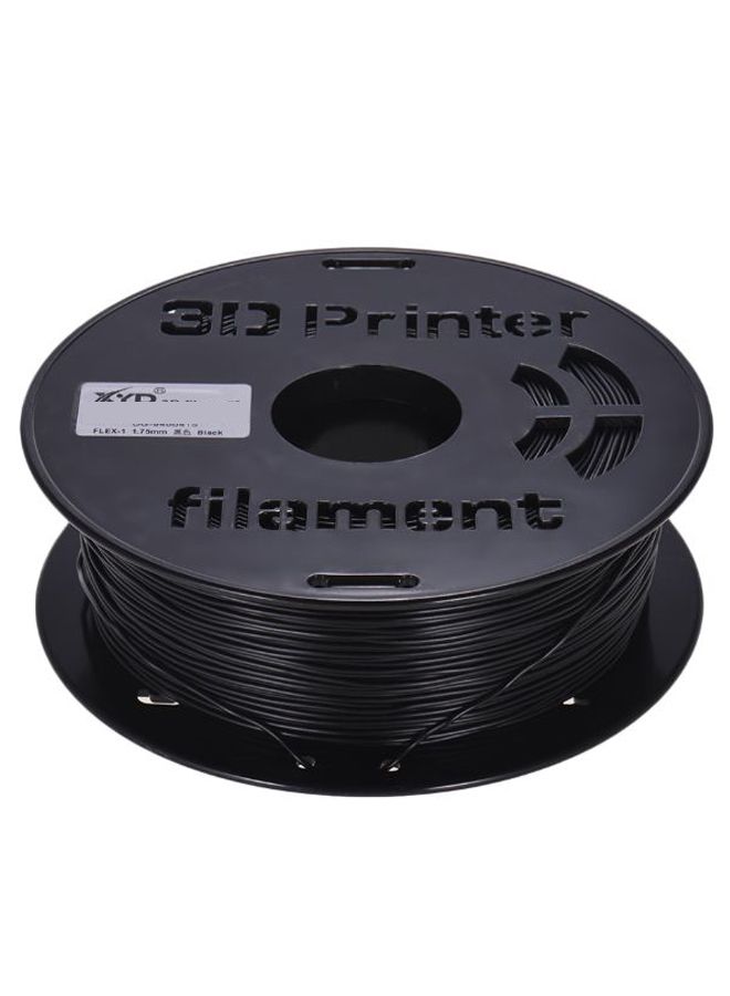 PLA Filament Roll For 3D Printer Black 