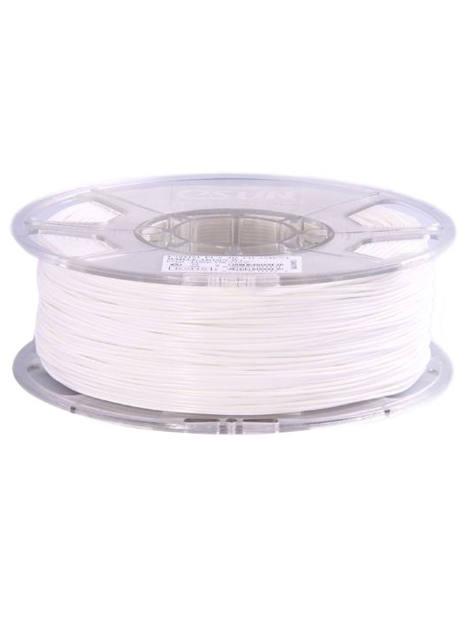 eSUN - 3D Printer PLA Filament Roll White - Image 1