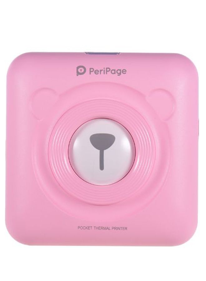 GOOJPRT Mini Bluetooth Wireless Thermal Printer Pink