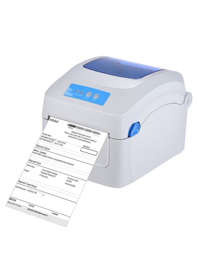 GP-1324D Thermal Printer White/Blue