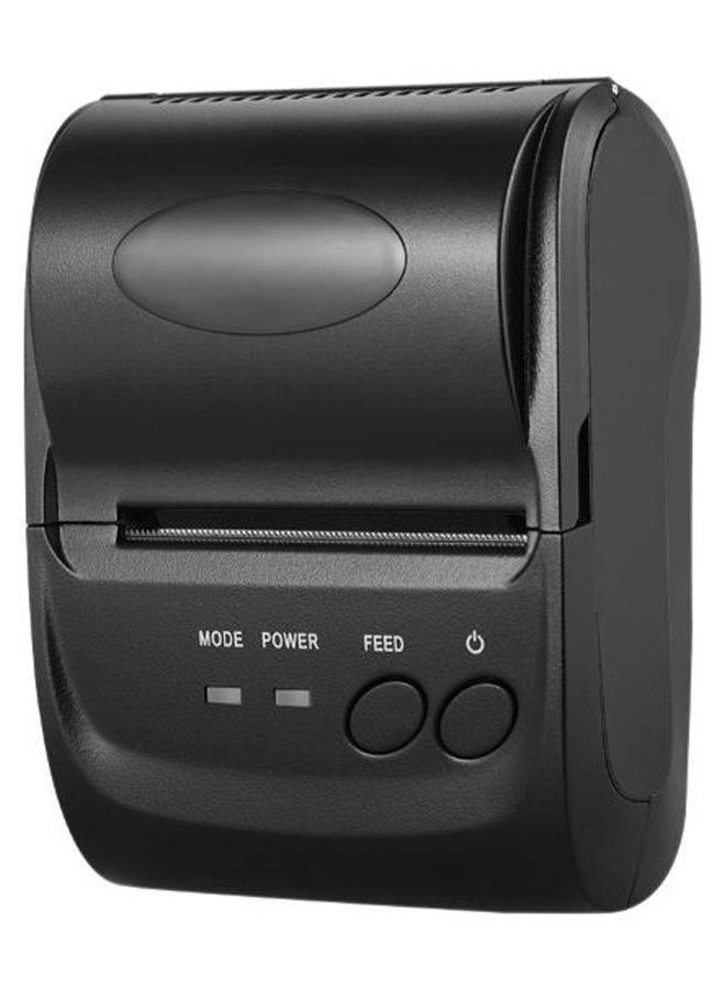 طابعة حرارية لاسلكية صغيرة POS-5802DD أسود