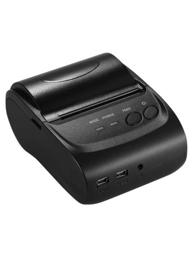 POS-5802LN Mini Wireless Thermal Printer Black