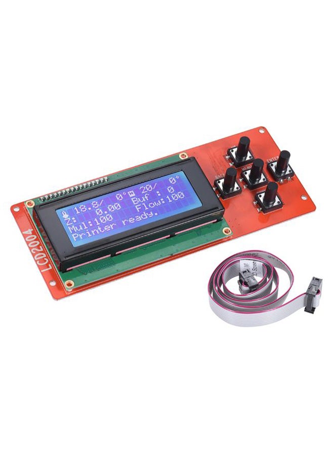 Display Controller Module For 3D Printer Red