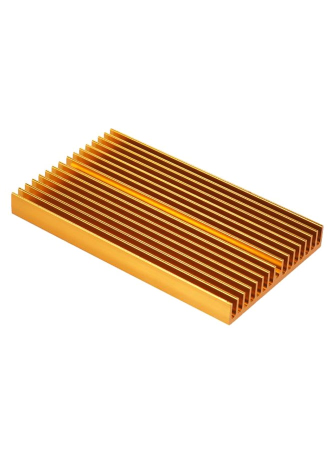 3D Printer Heat Sink Module Cooler Radiator Gold 
