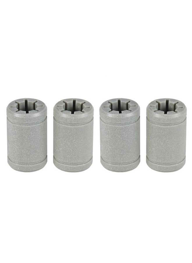 4-Piece 3D Printer Solid Polymer Bearing Shaft German Set Silver
