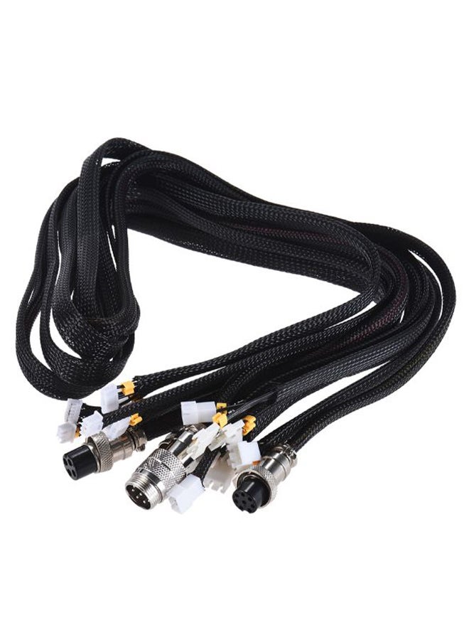 3D Printer Extension Cable Kit Black