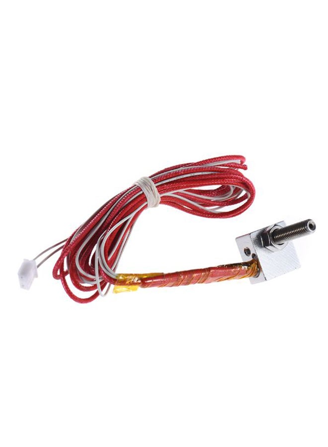 Nozzle Extruder Throat And Heater Red