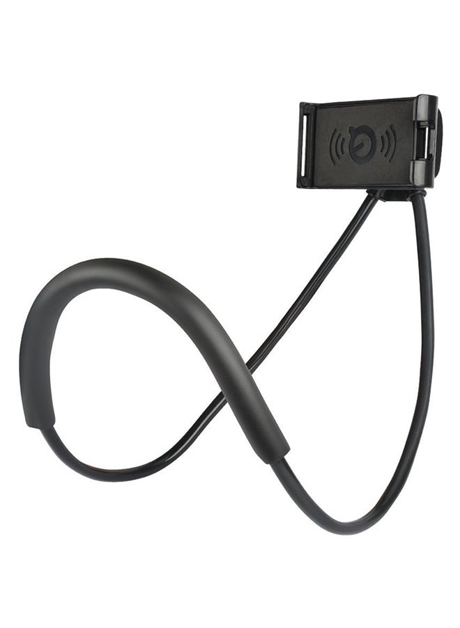 Selfie Bracket Neck Mount For Iphones & Samsung Mobiles Black - Image 1