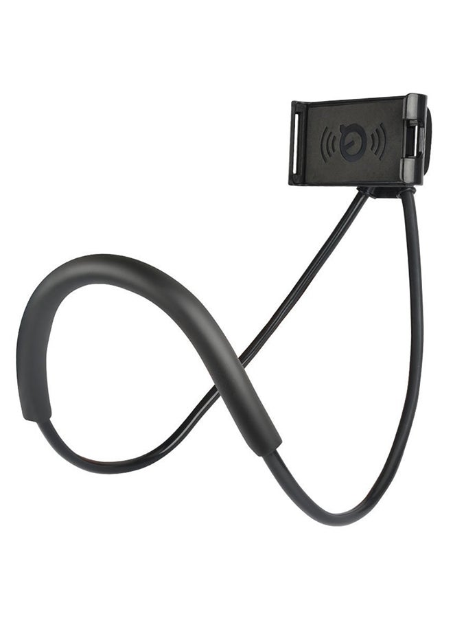 Selfie Bracket Neck Mount For Iphones & Samsung Mobiles Black