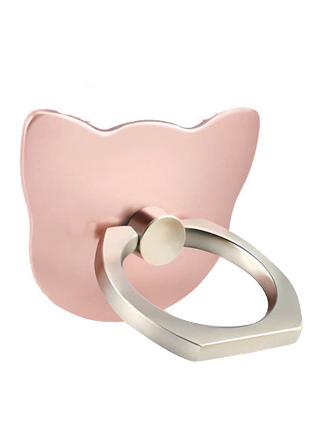 360 Degree Finger Ring Phone Stand Holder Rose Gold - Image 1