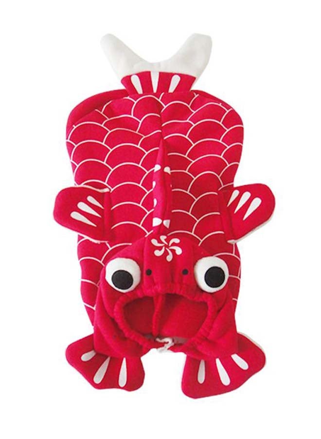 Lovely Goldfish Costume Red/White L