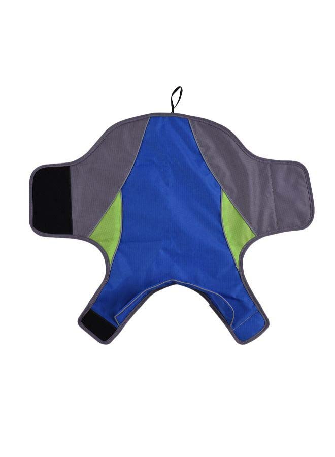 فيست شتوي مقاوم للماء أزرق/رمادي XL