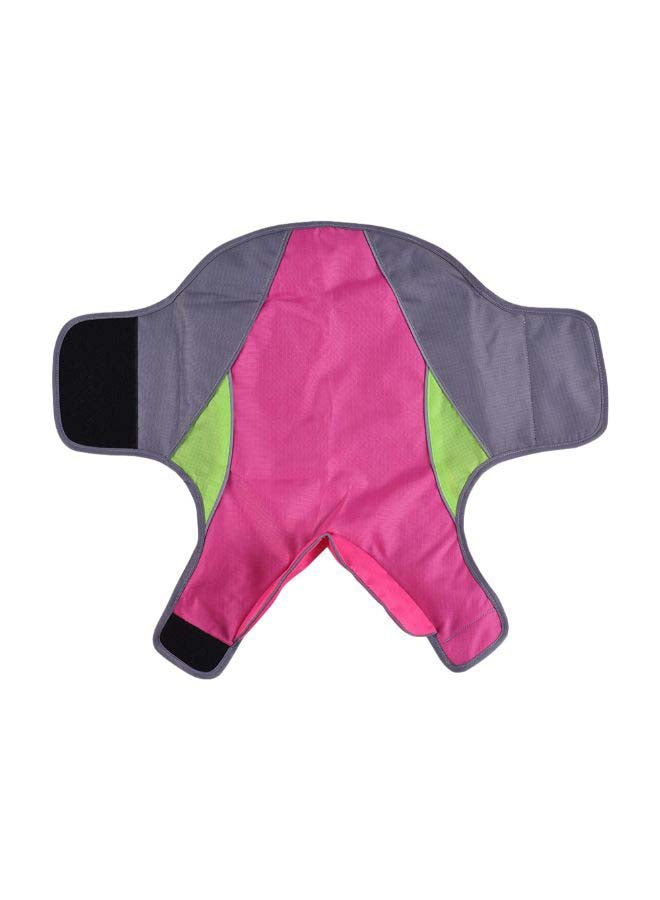 Water Resistant Winter Vest Pink/Grey L