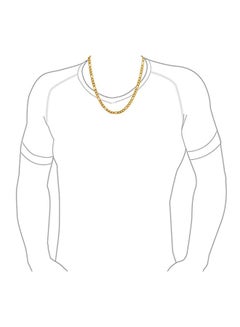 BLING JEWELRY Gold Plated Stainless Steel Chain  - Image 3