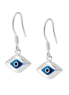 BLING JEWELRY 925 Sterling Silver Evil Eye Drop Earrings  - Image 1