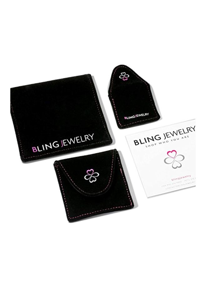 Generic - 925 Sterling Silver 14Karat Gold Plated Hoop Earrings - Image 1