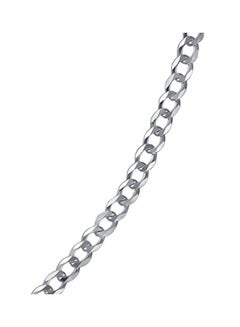 BLING JEWELRY 925 Sterling Silver Curb Cuban Necklace  - Image 4
