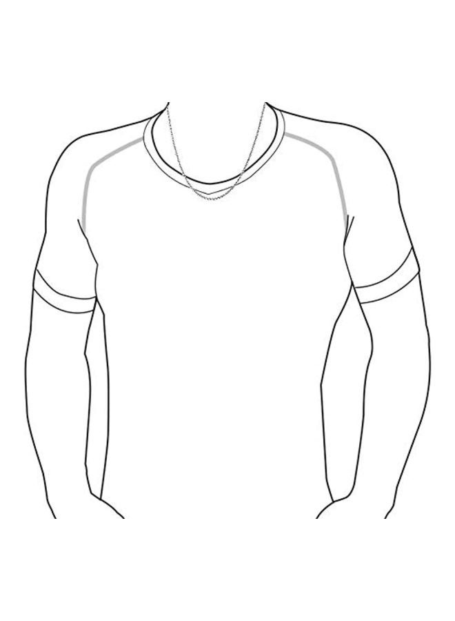 بلينج جولري قلادة بسلسلة كابلية مصنوعة من الستانلس ستيل - Image 3