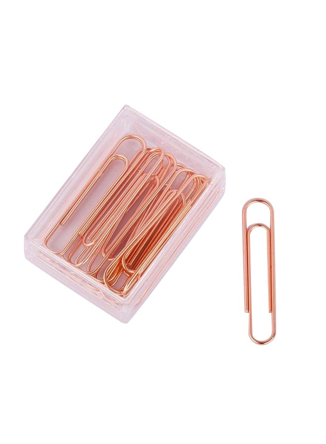 iTelker Metal Clip  Bookmark Rose Gold