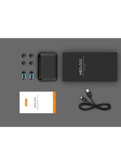 ATOKIT Q32 Wireless Waterproof Mini In-Ear Earphones Black  - Image 3