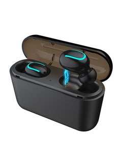ATOKIT Q32 Wireless Waterproof Mini In-Ear Earphones Black  - Image 2