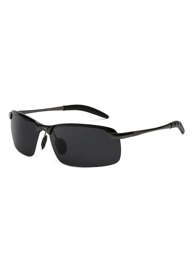 Olliwon - Men's Rimless Rectangular Frame Sunglasses - Image 1