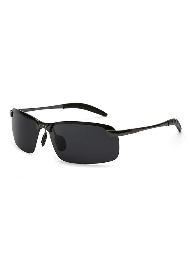 Olliwon - Men's Rimless Rectangular Frame Sunglasses - Image 1