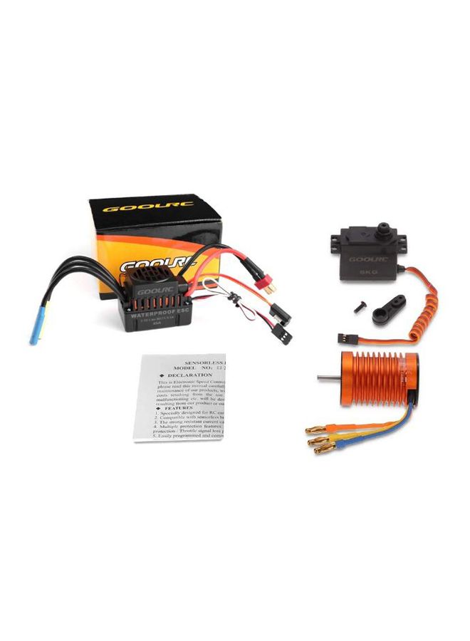GoolRC Brushless Motor ESC With Gear Servo Combo Set For RC Car RM7748 - Image 1