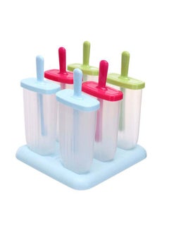 2-Piece Ice Cream Popsicle Mold Box Set Multicolour 16x14x15cm