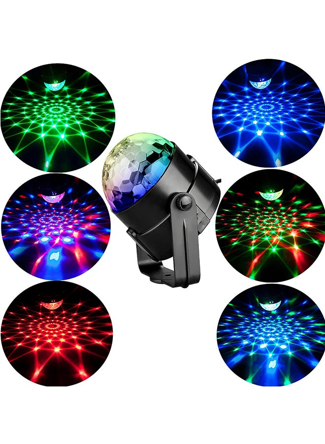 3 In 1 Disco Ball Led Light Multicolour 11X10cm