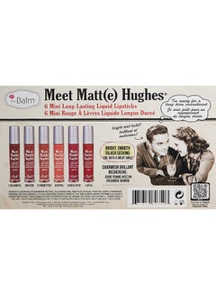 theBalm Set of 6 Mini Long-Lasting Liquid Lipsticks Multicolour  - Image 2