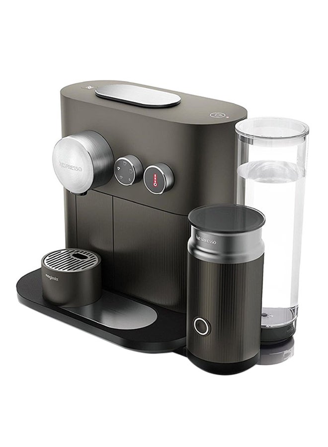 نسبرسو ماكينة قهوة إكسبيرت أند ميلك 1.1 L D85-ME-GR-NE رمادي - Image 1