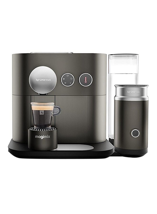 نسبرسو ماكينة قهوة إكسبيرت أند ميلك 1.1 L D85-ME-GR-NE رمادي - Image 3