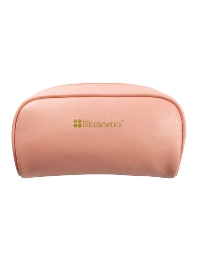 بي إتش كوزماتكس طقم فرش مكياج مع حقيبة وردي - Image 5