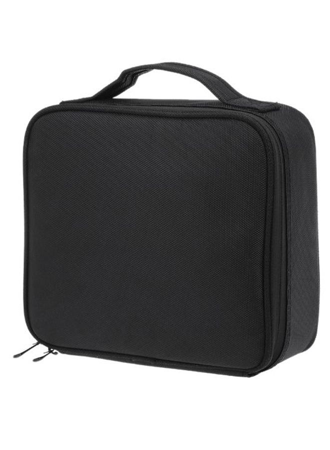 Multifunction Storage Cosmetic Bag Black