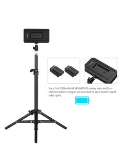 ANDOER Pack Of 2 LED Video Light Bracket Kit Black  - Image 3