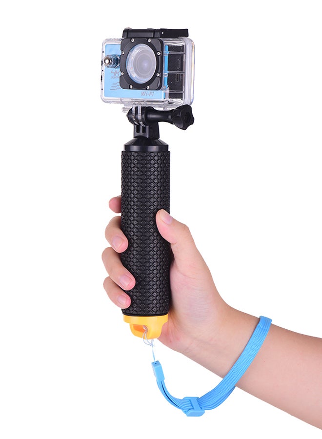 عصا بقائم عمودي قابل للطفو لكاميرات الحركة جو برو هيرو 5/4/3 شاومي يي أسود/ أصفر - Image 3