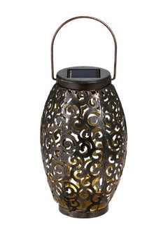 Tomshine Solar Power Energy LED Hanging Lantern Black 0.54kg 
