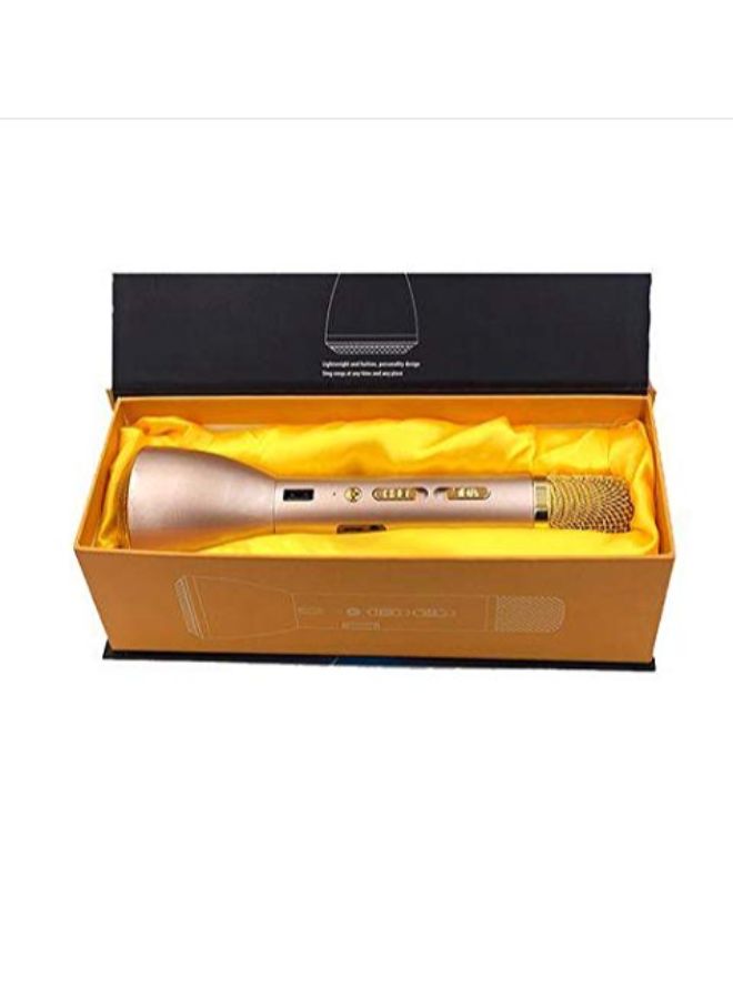 Wireless Karaoke Microphone 4470000182 Gold - Image 3