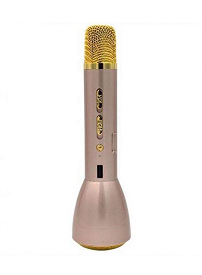 Wireless Karaoke Microphone 4470000182 Gold - Image 1