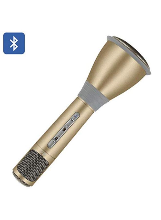 Wireless Bluetooth Microphone 4454300182 Gold - Image 2