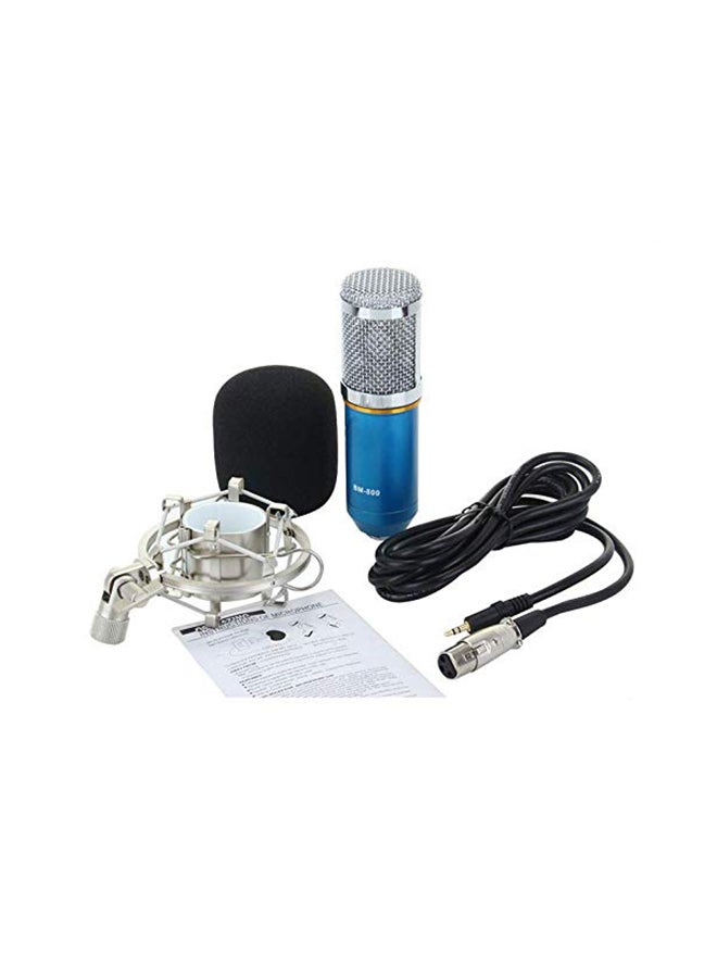 Professional Condenser Sound Recording Microphone With Shock Mount 4463300182 Multicolour - Image 1
