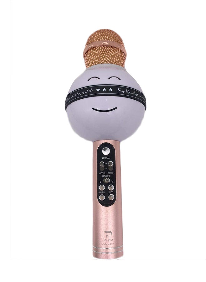 Wireless Karaoke Handheld Bluetooth Microphone 4472700182 Multicolour