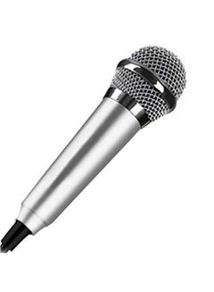 Generic Portable Mini 3.5mm Microphone For Smart Phone 3164800182 Silver  - Image 1