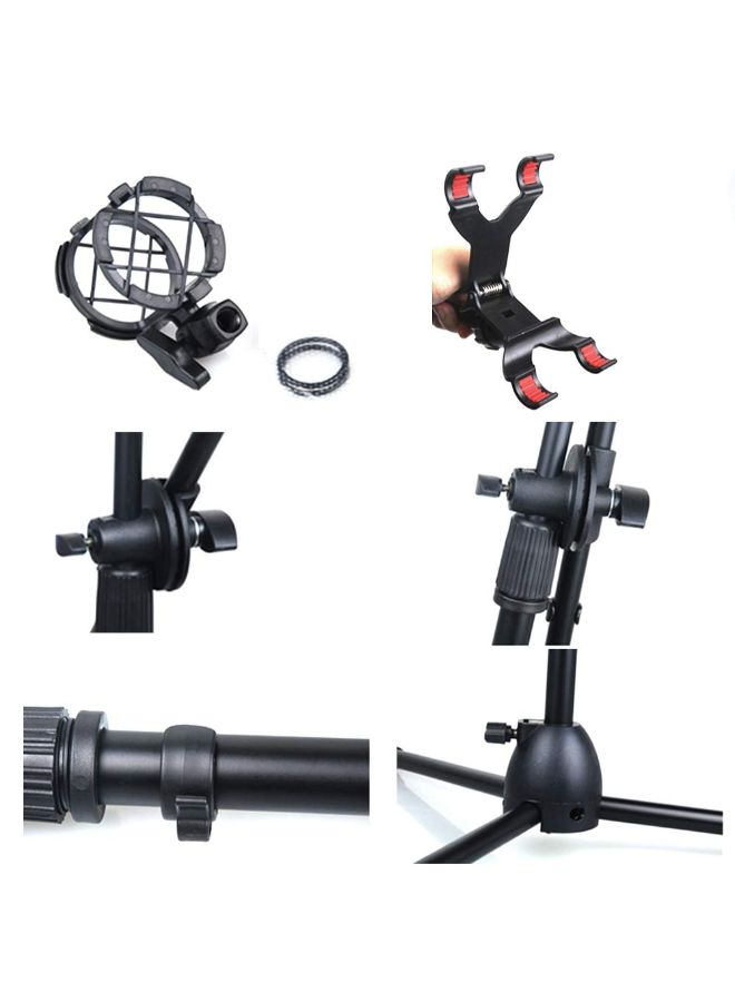 Microphone And Smartphone Floor Stand Kit