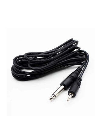 Lapel Tie Clip Microphone Audio Cable for Acoustic Guitar 1839000456 Black - v1557925731/N25489201A_1
